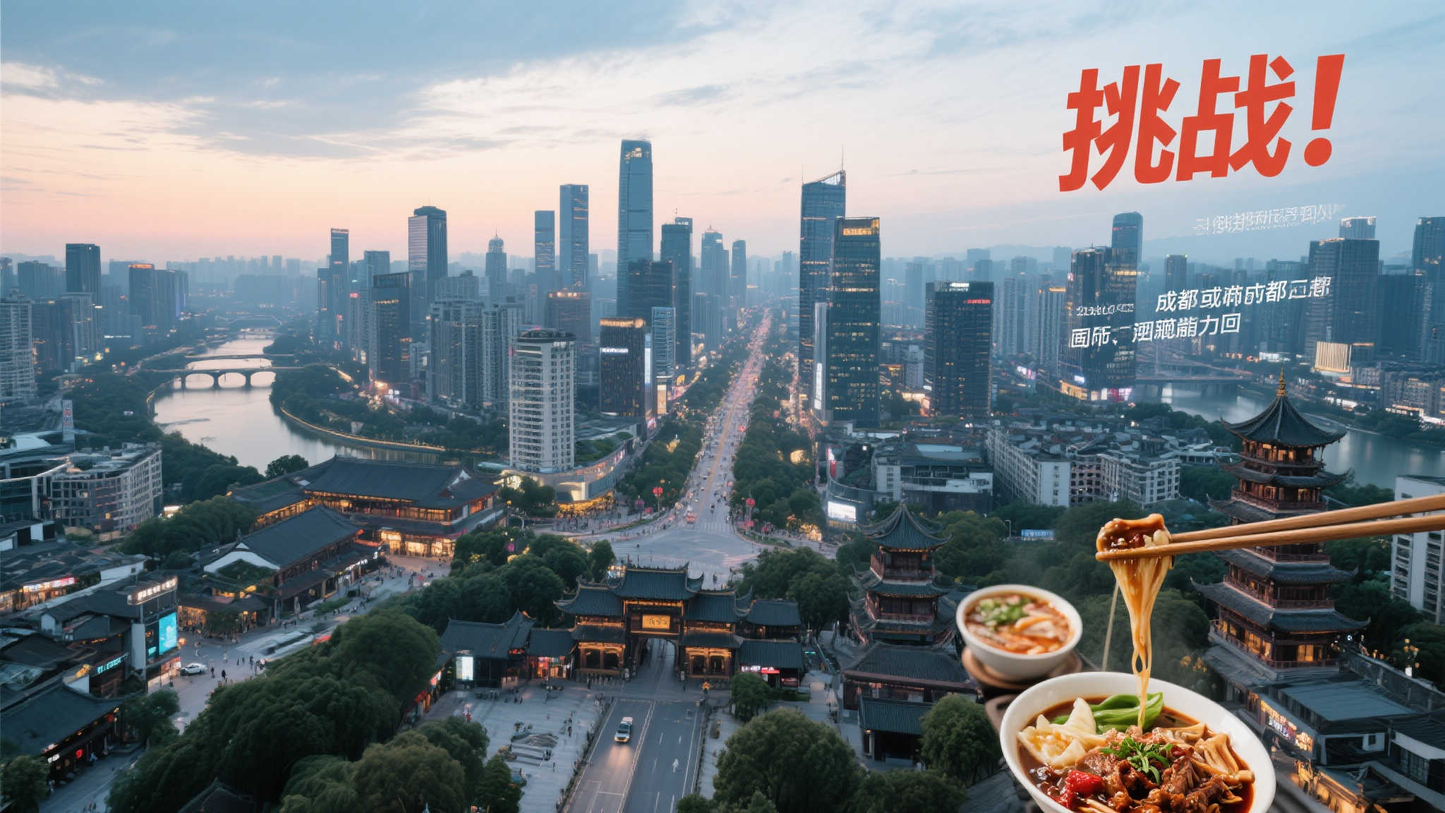 目前，成都在多个领域都展现出了强大的潜力。从美食之